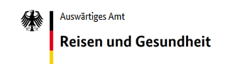 Link zur Webseite des auswärtigen Amtes zum Thema Reisen und Gesundheit