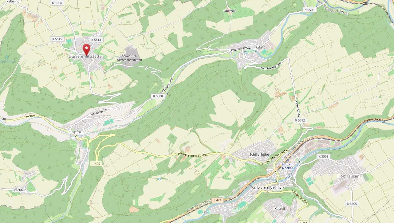 mit Google maps zum Praxisstandort Dürrenmettstetten