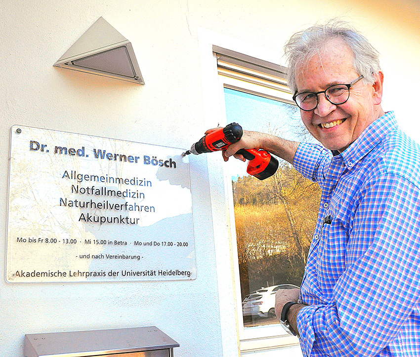 Dr. med. Bösch, ehemaliger Allgemeinarzt in Horb-Dettingen